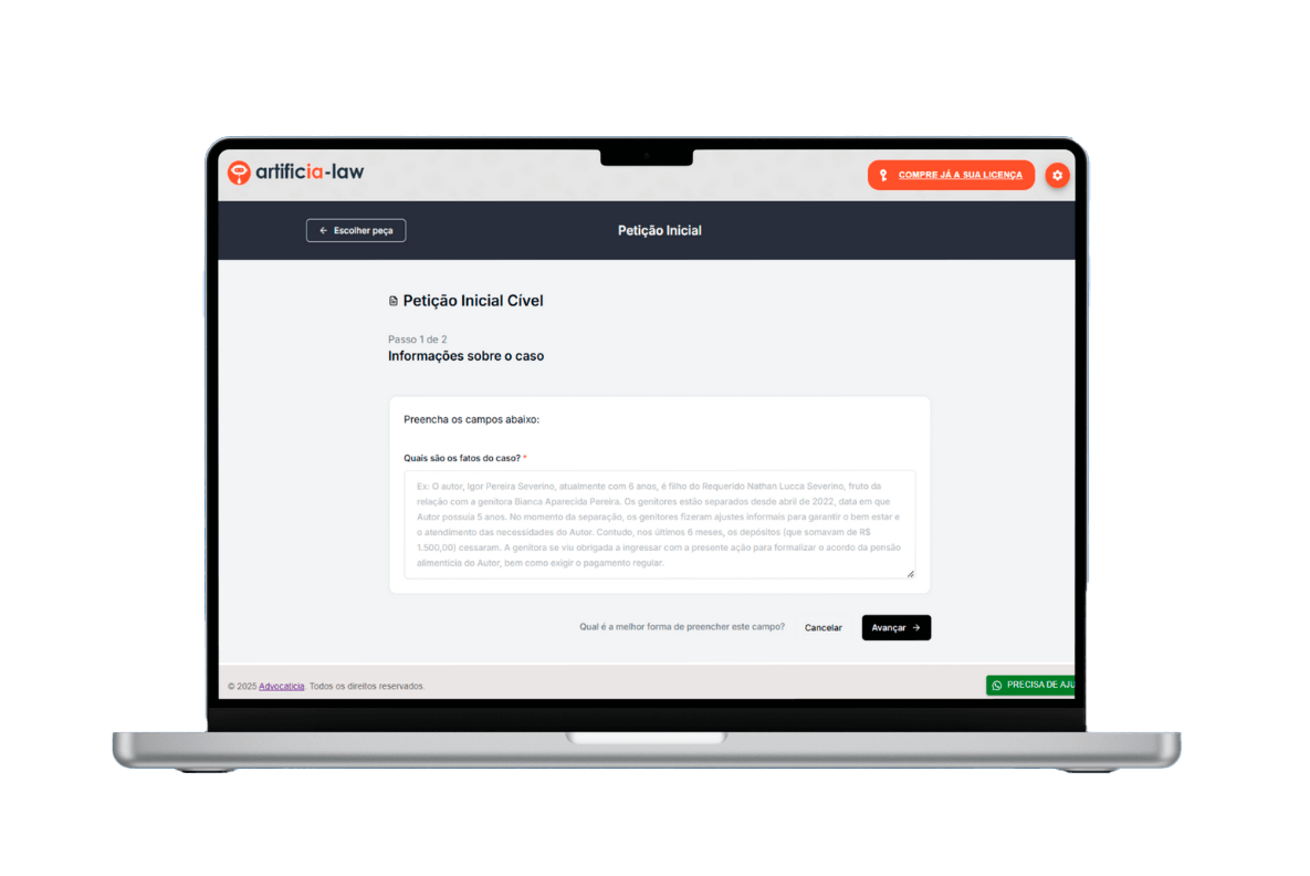ArtificIA-LAW - Onboarding